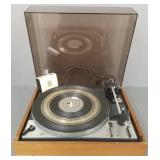 Dual 1219 turntable (dust cover as seen- cracked)