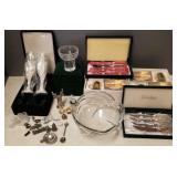 Gp Neiman Marcus, etc. porcelain, glassware, steak