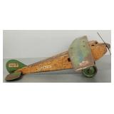 Antique steelcraft Army scout plane- 22' x 22 1/2'