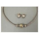 2 pcs John Hardy jewelry: sterling silver & 18K