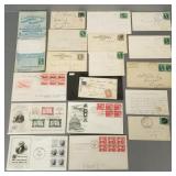 Gp early covers with U.S. stamps incl County