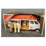 Tonka #3875 rescue vehicle w/ box & some