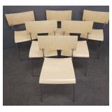 6 Piiroinen Salo Finland "Chip" chairs w/ birch