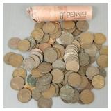 Gp. U.S. wheat & Indian head pennies incl a 1951