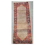 Vintage handmade oriental runner- 9
