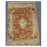 Handmade wool oriental rug- 6