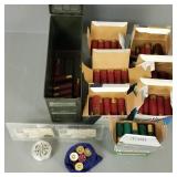 Gp asst. shot gun shells, 1923 licenses, ammo