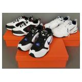 3 pair Nike Air Monarch IV (4E) shoes NIB- sz 10