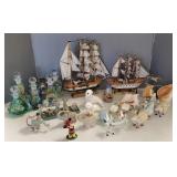 Gp small collectible figures, etc incl Disney,