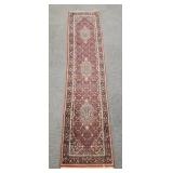 Handmade oriental runner- approx 2
