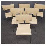 6 Piiroinen Salo Finland "Chip" chairs w/ birch