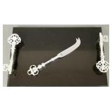 2 NIB Neiman Marcus marble cheese boards w/