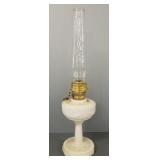 Aladdin alacite lincoln drape oil lamp- 25 3/4"H