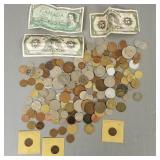 Gp vintage coins & currency, etc.