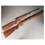 2 vintage pellet rifles- Sheridan Blue Streak &