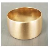10K gold wide ring band- 7.9g, size 10,