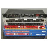4 pcs sound equipment: BBE422A, BBLMax Com,
