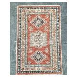 Antique handmade Persian small rug- approx 2' x 3'