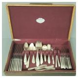 73 pcs Gorham Plain sterling silver flatware-