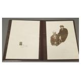 Churchill/ FDR intaglio print signed by Sarah