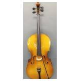 F. Schiller cello w/ soft case- 50'H (as seen-