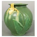 Ephraim pottery vase by Ken Nichols with lady