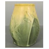 Ephraim pottery vase by Mary Pratt with plant