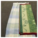 2 wool blankets: Faribault plaid & Norwegian Roros