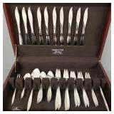 41 pcs Oneida Heirloom sterling silver flatware-