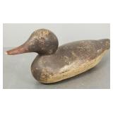 Mason tack eye Merganser decoy- approx. 15 1/2'L