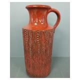 Mid-century West Germany large pottery vase