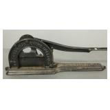 Antique Enterprise Mfg. cast iron tobacco cutter-