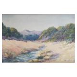 Henrietta Dunn Mears signed watercolor
