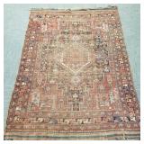 Antique handmade Persian rug 4' 2'x 6'