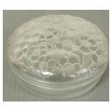 D'Orsay Lalique powder box- 4'D,