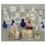 19 vintage small perfume bottles incl. Coty