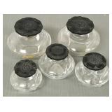 5 Caron Narcisse Noir perfume bottles by