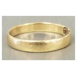 Antique 14k gold Montgomery Bros. LA band- 1.7g