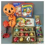 Gp vintage Christmas & Halloween items incl