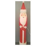 Light up blow mold santa- 38 1/2'H