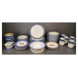 Gp Dansk dinnerware asst. patterns- 10 1/2'D plate