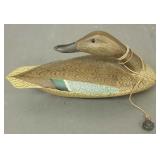 Michael J. Valley signed & stamped duck decoy-