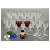 Gp crystal, etc. glass incl Waterford Marquis