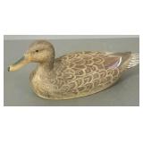 Meneely signed mallard hen decoy- Mpls, Minn.