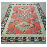 Handmade flatweave kelim rug approx 11' x 8' 4'