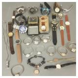 Gp asst. watches incl men's Invicta, etc.