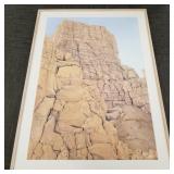 Lg D. Culver signed watercolor 'Bureau of