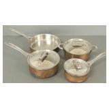 4 pcs Norway 'Polaris Copper' cookware- 16'