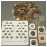 Gp asst U.S. coins incl large cents, buffalo