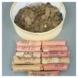 Gp asst U.S. wheat pennies